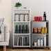 3 4 Tier Storage Cart Trolley Slide Out Rack Holder Home Kitchen Pull Out Shelf