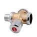 Stool Flush Valve Urinal Delay Valve Hand Press Flush Valve  Style  25 mm Copper Large