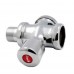 Stool Flush Valve Urinal Delay Valve Hand Press Flush Valve  Style  25 mm Alloy Small