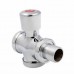 Stool Flush Valve Urinal Delay Valve Hand Press Flush Valve  Style  1 Inch Alloy Large