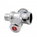 Stool Flush Valve Urinal Delay Valve Hand Press Flush Valve  Style  1 Inch Alloy Large