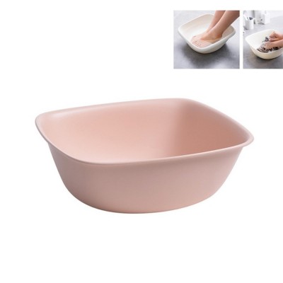 5 PCS Small Home Dormitory Cute Square Laundry Washing Vegetable Wash Basin  28 28×28 28x10cm  Pink