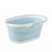 Rectangle Mop Cleaning Bucket For Household Foldable Mop Bucket  Blue