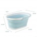 Rectangle Mop Cleaning Bucket For Household Foldable Mop Bucket  Blue