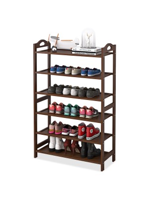 3 4 5 6 Tiers Shoe Rack Multi  layers Storage Shelf Space Saving Organizer Books Decorations Stand for Home Office