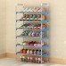 4 5 6 Tiers Shoe Rack Multilayers Space Saving Storage Organiser Shelf Tower Shelf Stand Closet