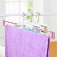 Folding Hanger Cloth Racks Portable Travel Hanger Racks Plastic Drying Racks